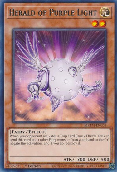 Herald of Purple Light | MZTM-EN061